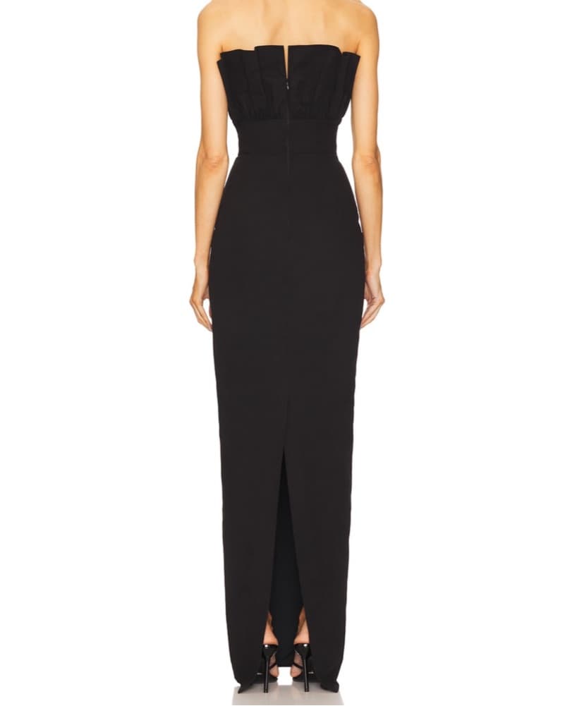 SAU LEE Black Gown - Image 3