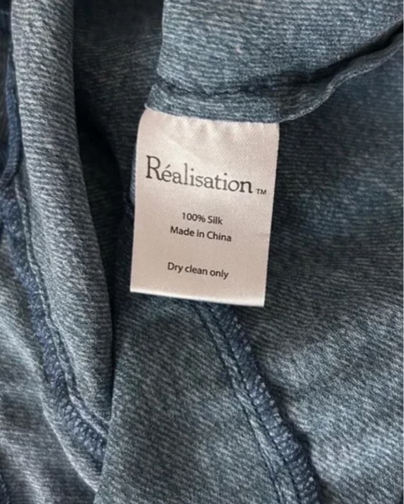 Realisation Gia Denim Long Sleeve Dress  - Image 3