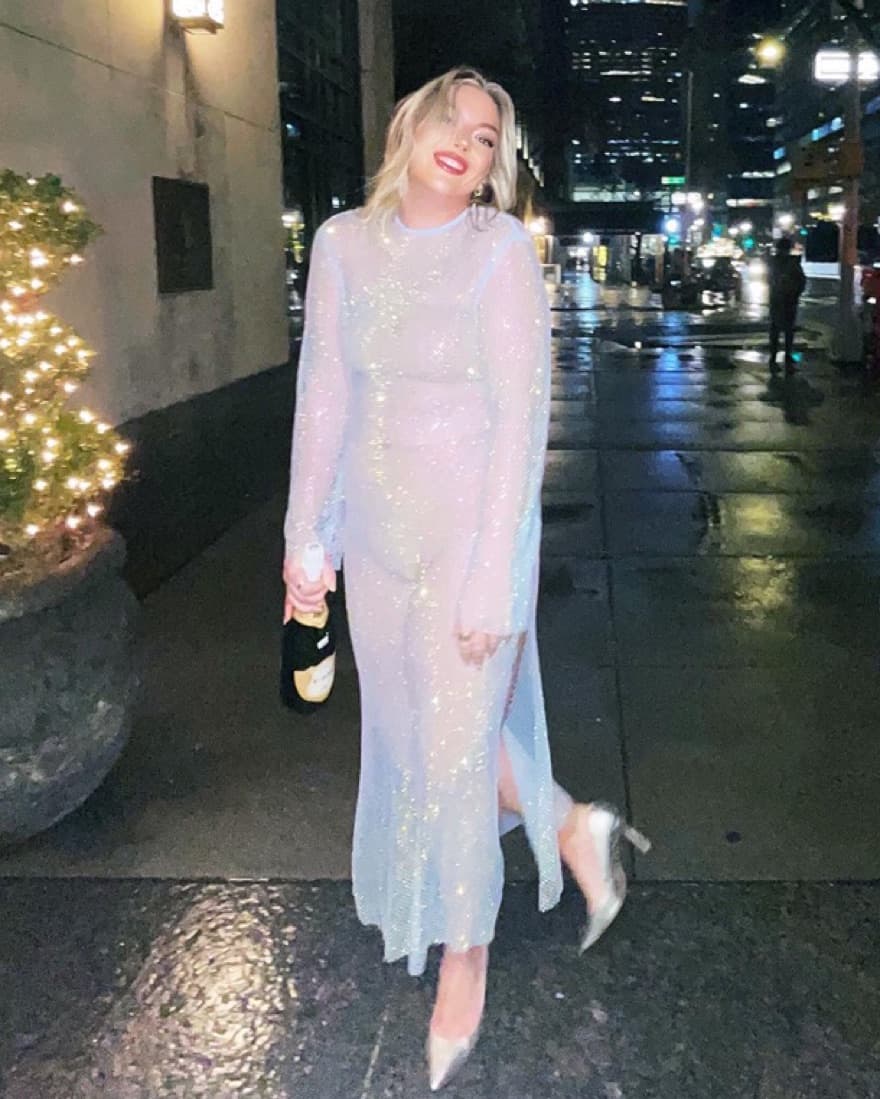 Mesh crystal dress - Image 2