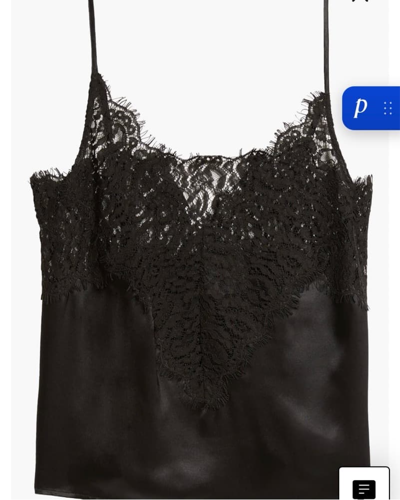 L’Agence Black Cami - Image 3