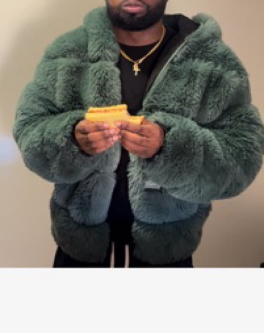 Supreme X wtaps Faux fur Hooded Jacket  - Image 2