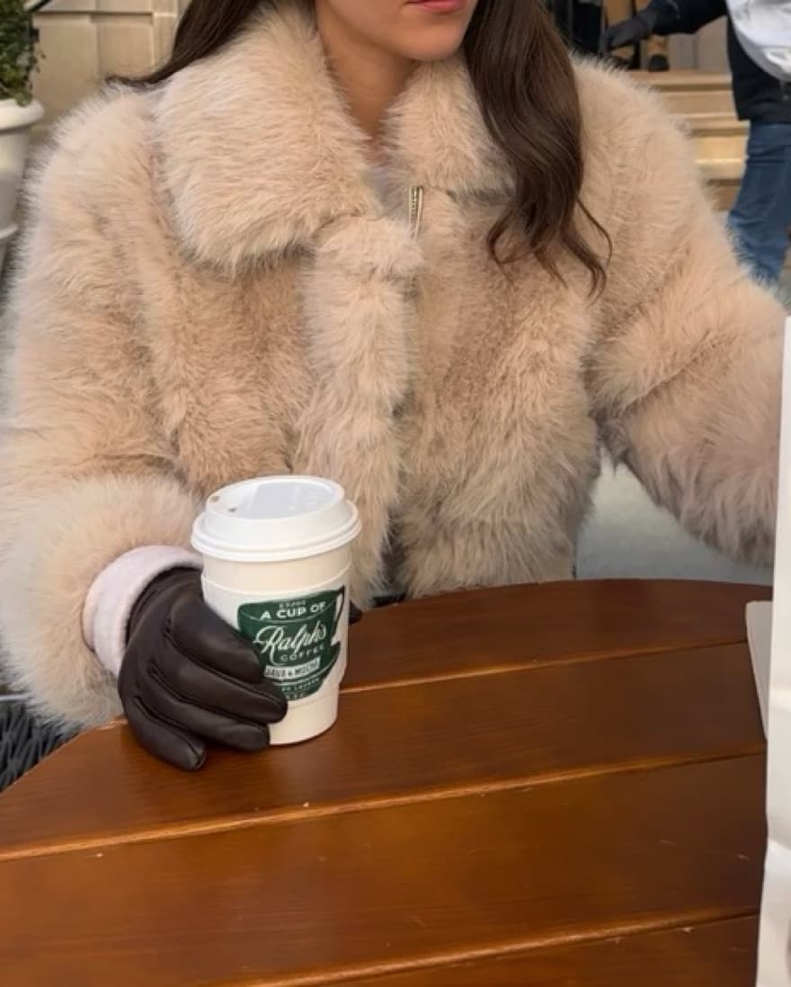 Revolve (BLANKNYC) Crop Faux Fur Jacket  - Image 4