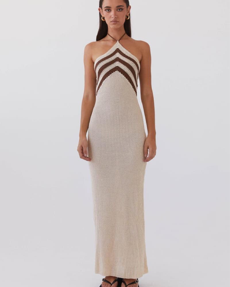 Peppermayo Knit Maxi Dress - Image 1