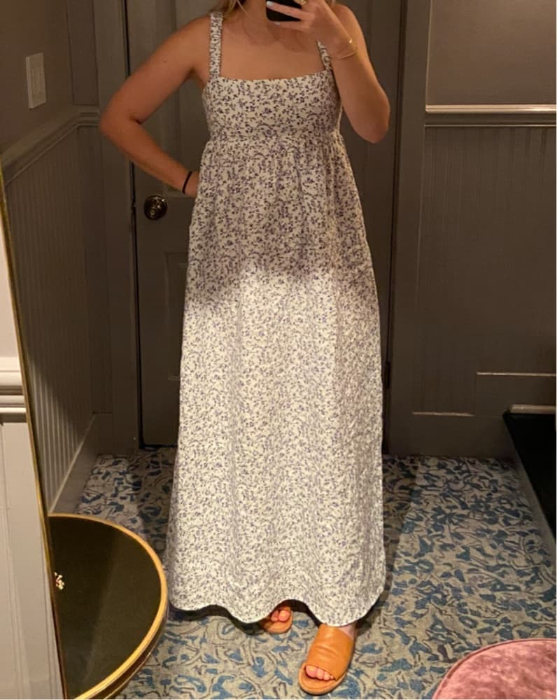 Reformation Tana Floral Linen Maxi Dress - Image 2