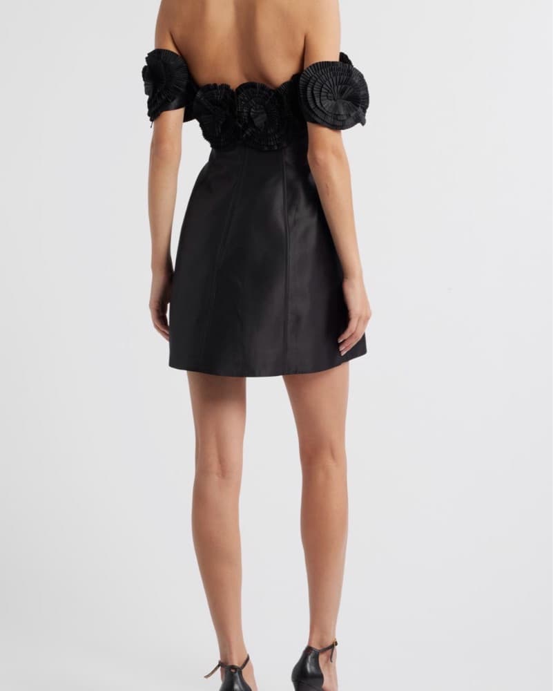 Acler Off the Shoulder Mini Dress - Image 2