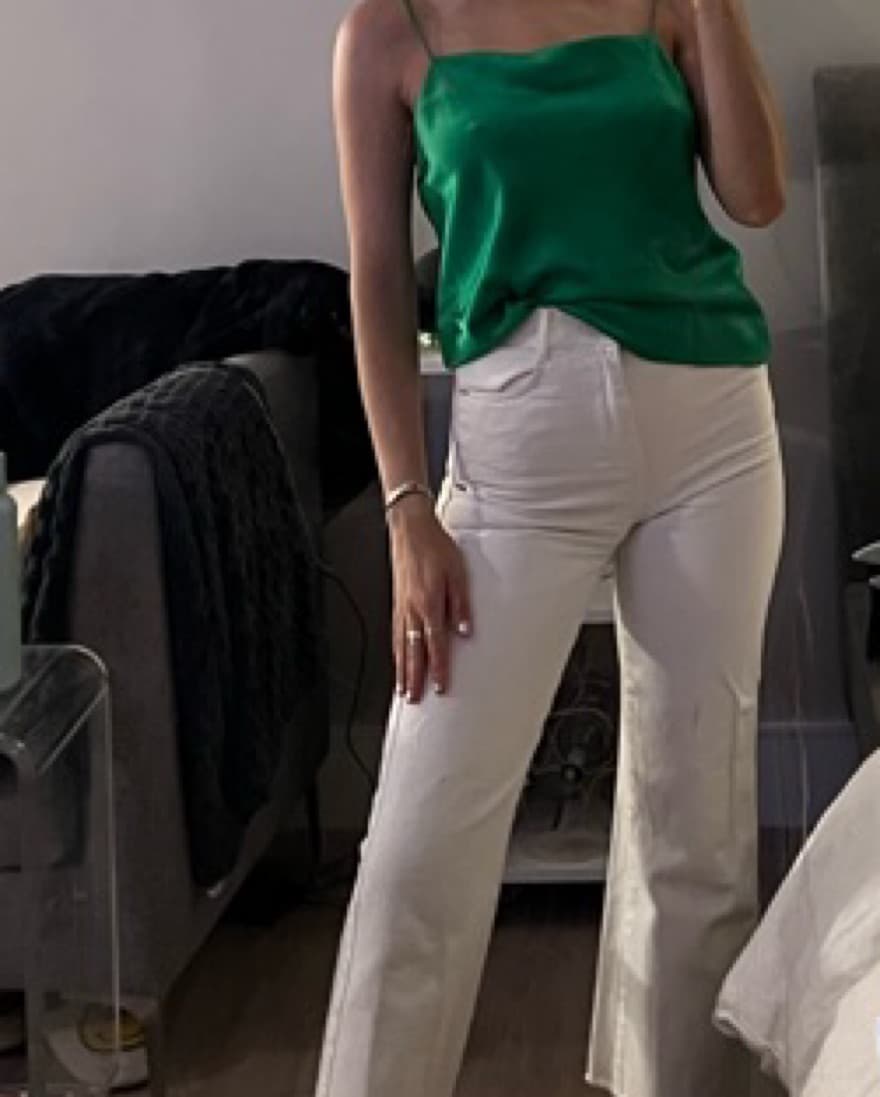 Green Alice And Olivia Harmon Top - Image 1