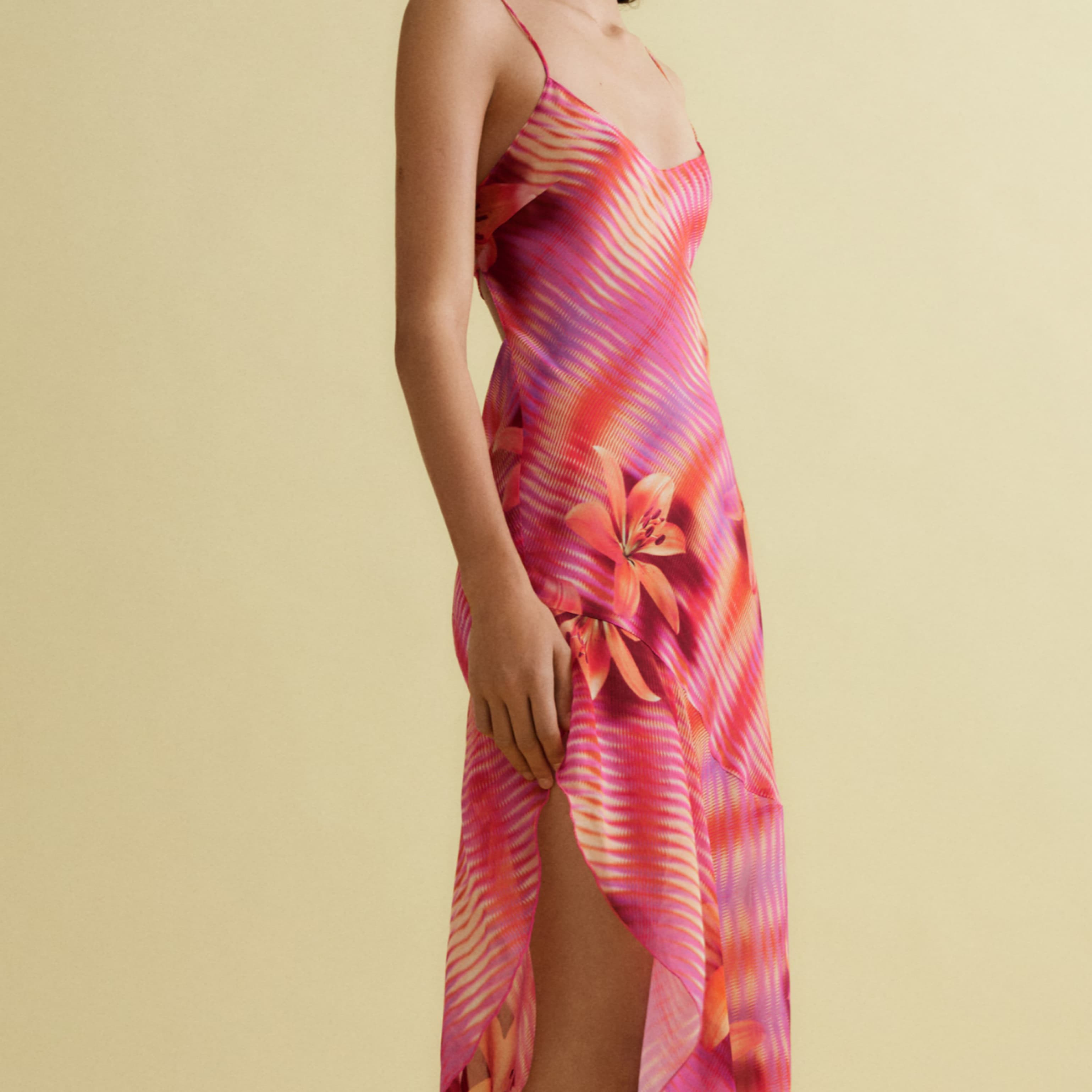 Siedres x Mango Asymmetrical Dress - Image 3
