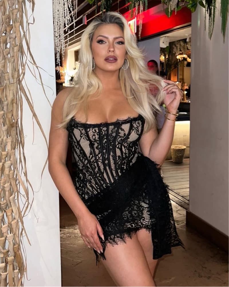 Glamorous Lace Corset Dress - Image 1