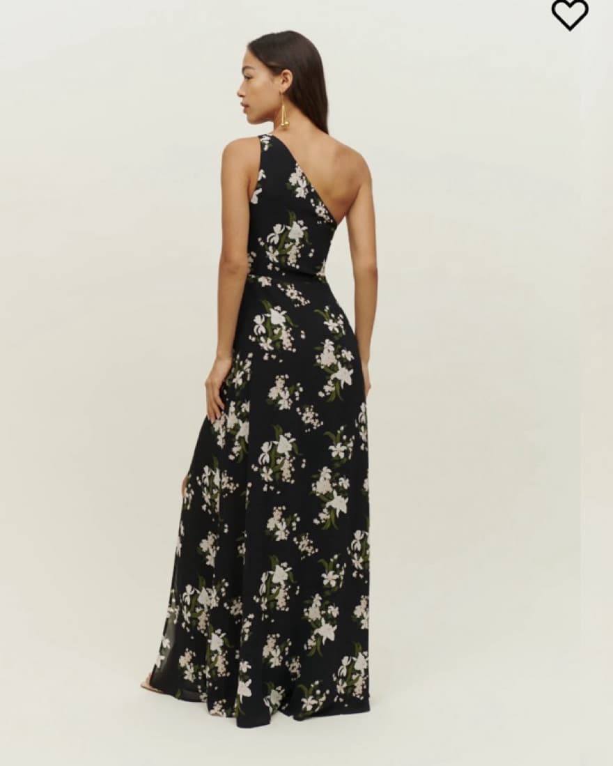 Reformation Evelyn Dress Orchid - Image 4