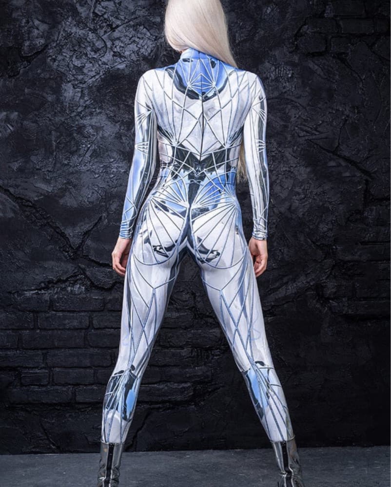 Futuristic Jumpsuit Costume - Image 4
