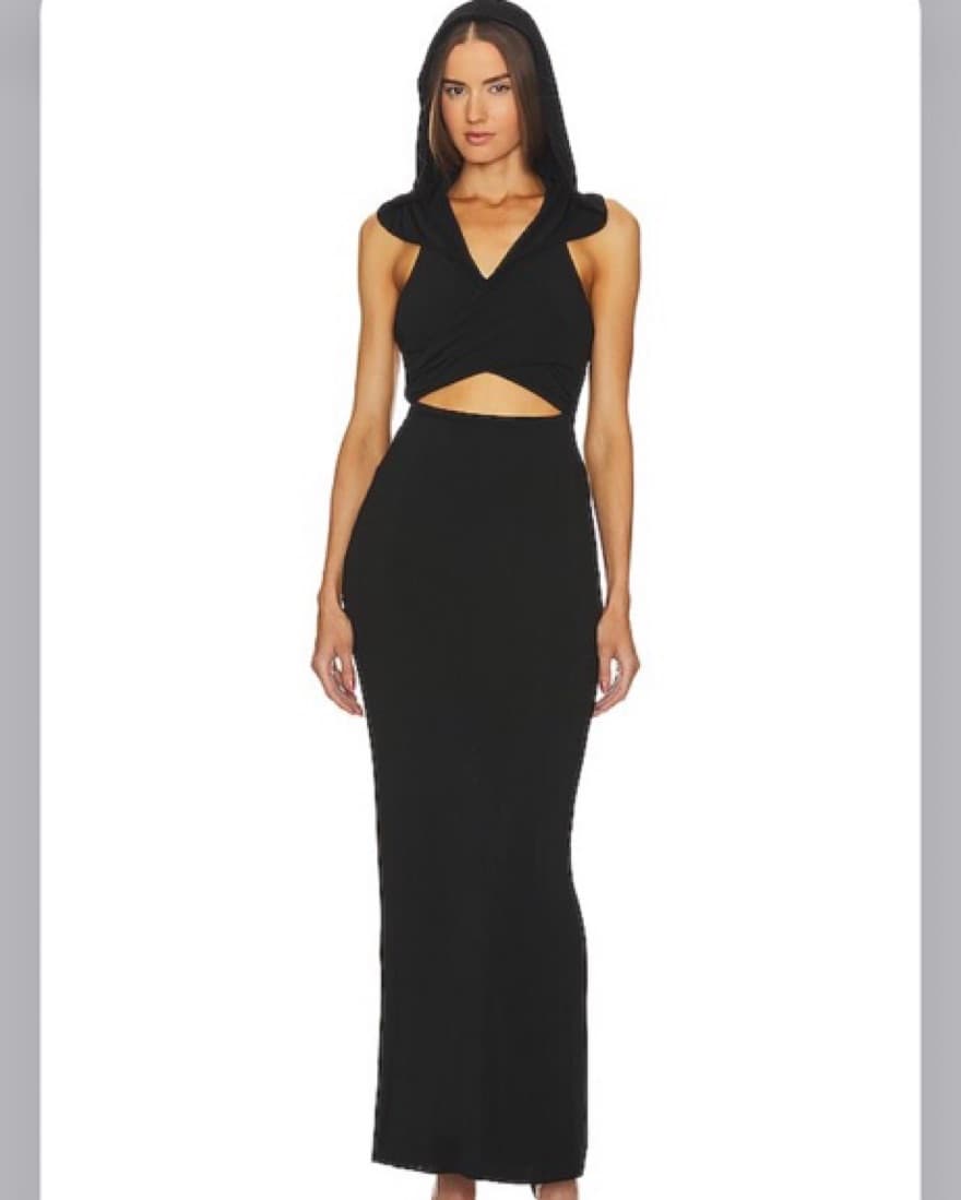 Revolve Odette Hoodie Maxi Small - Image 1
