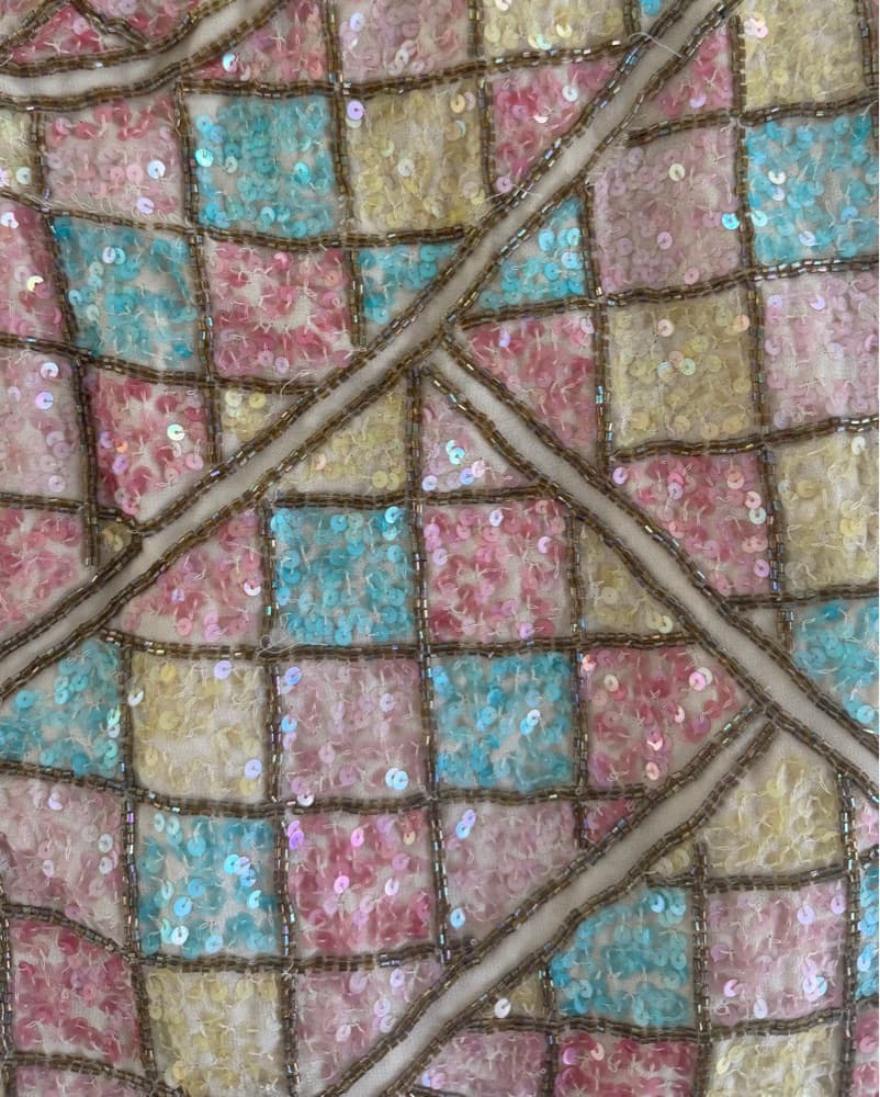 Kaleidoscopic Sequin Mini Dress - Image 4