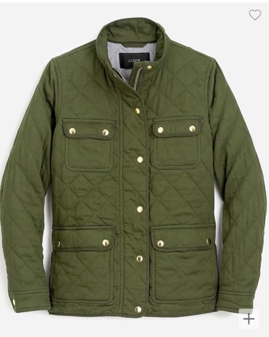 J. Crew Quilted downtown field jacket - Image 1