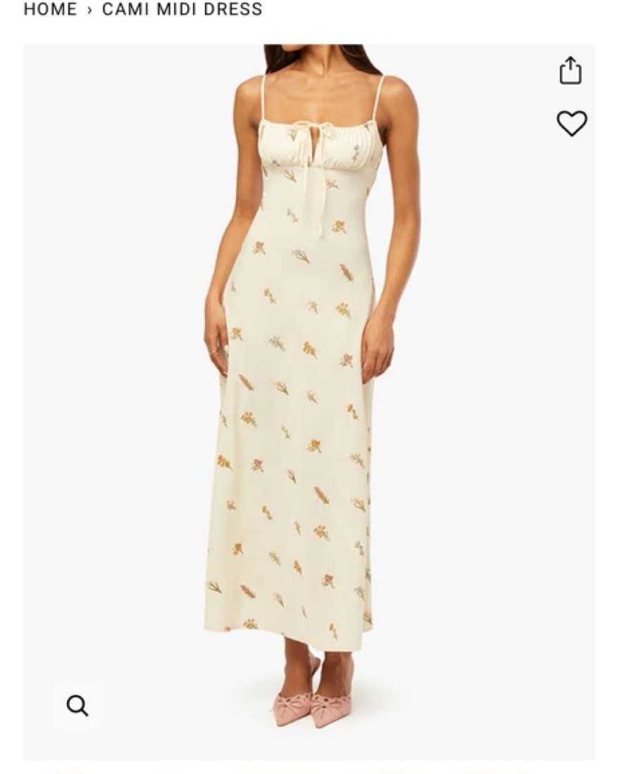 WeWoreWhat Cami Midi Dress - Image 1