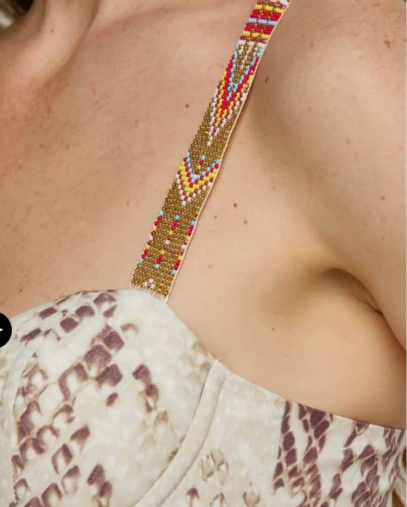 Stunning Snakeskin L’agence Dress - Image 4