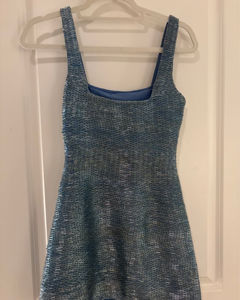 Staud Beaded Mini Dress - Image 3