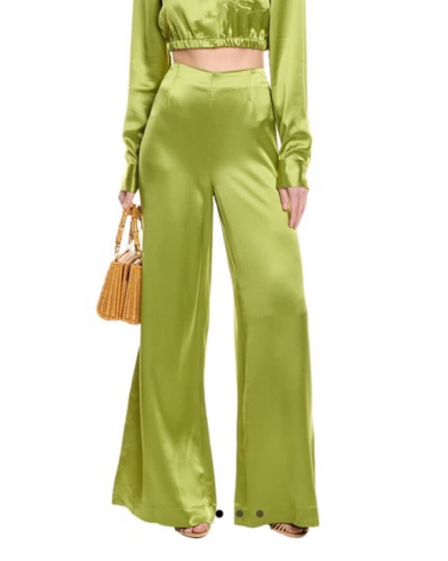 STAUD Luke Pant in Green - Image 1