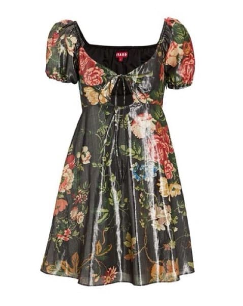 Staud Camilla Taoestry Floral Mini Dress - Image 2