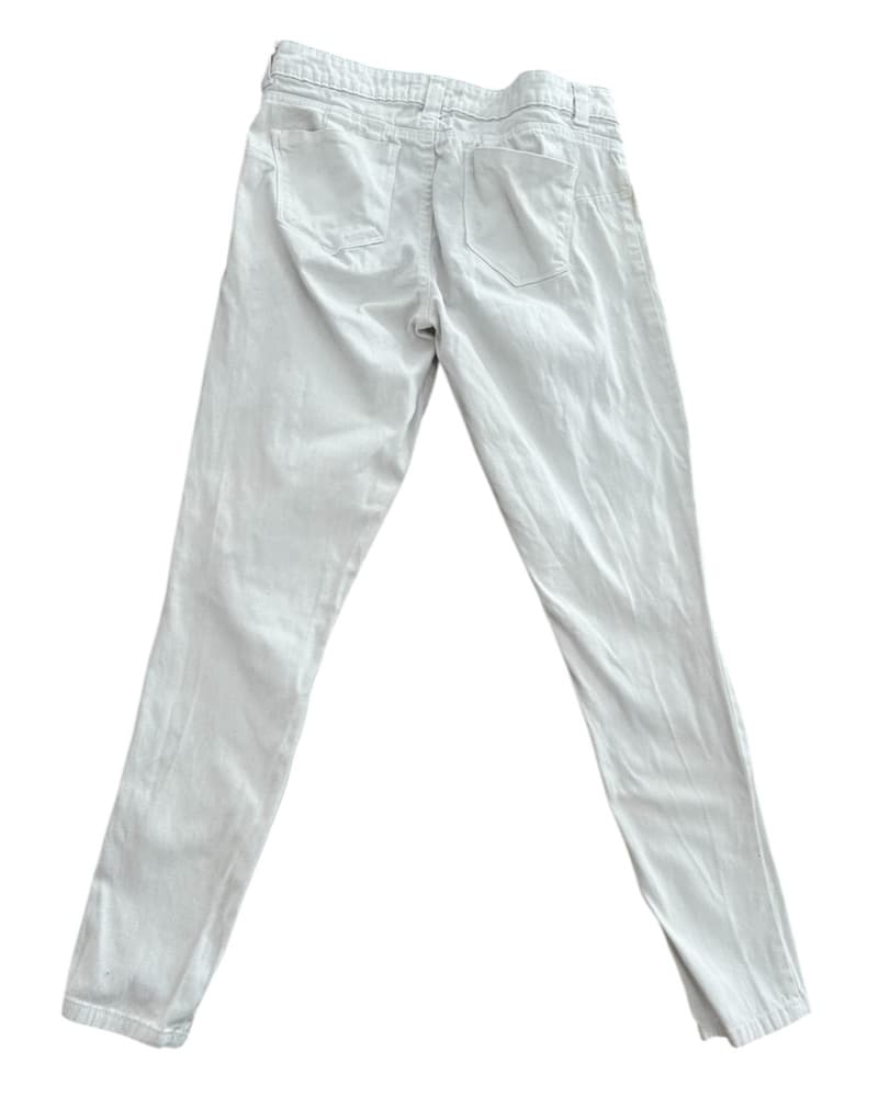 WHITE SKINNY JEANS - Image 3