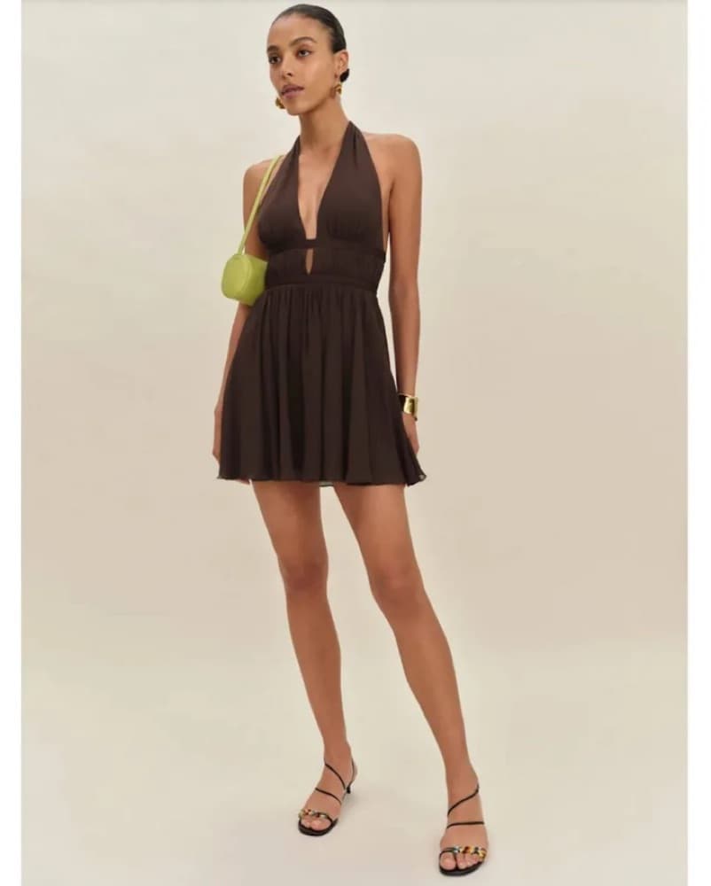 Reformation Brown Dress  - Image 2