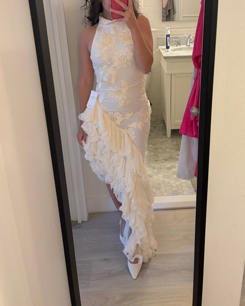 ROTATE Bridal Floral dress  - Image 4