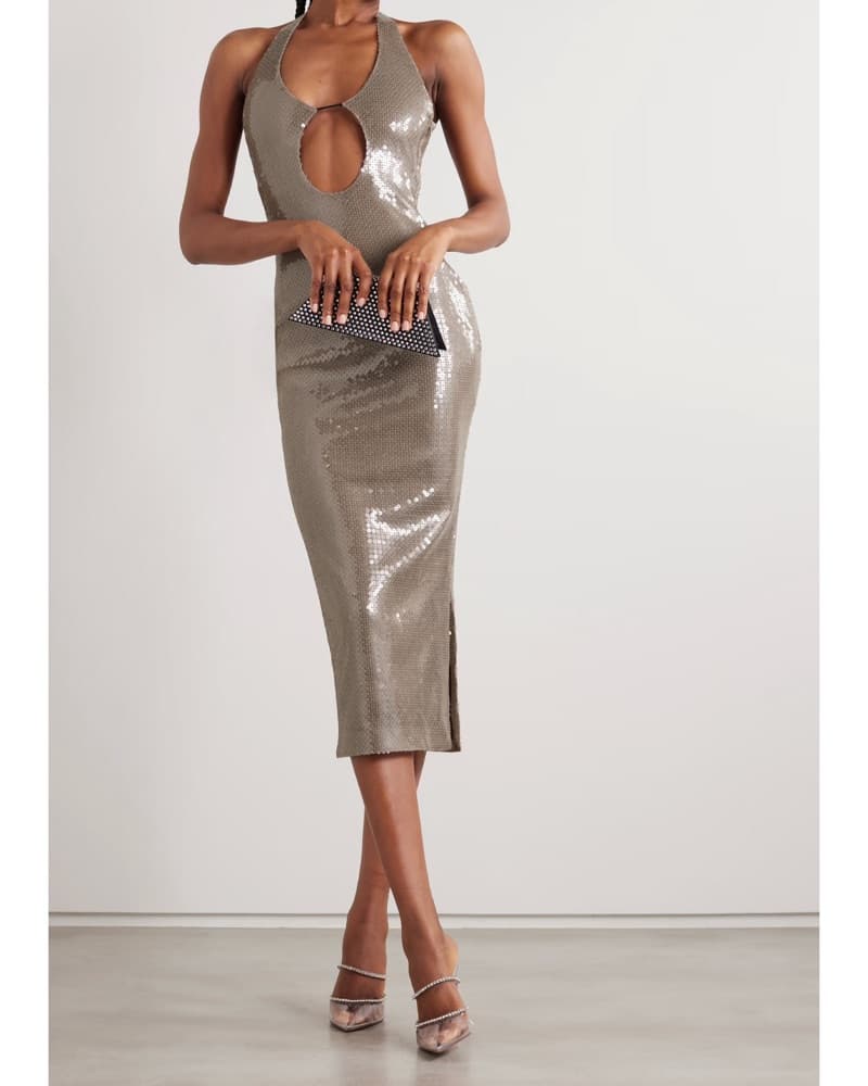 Sequin Midi Dress - Image 2