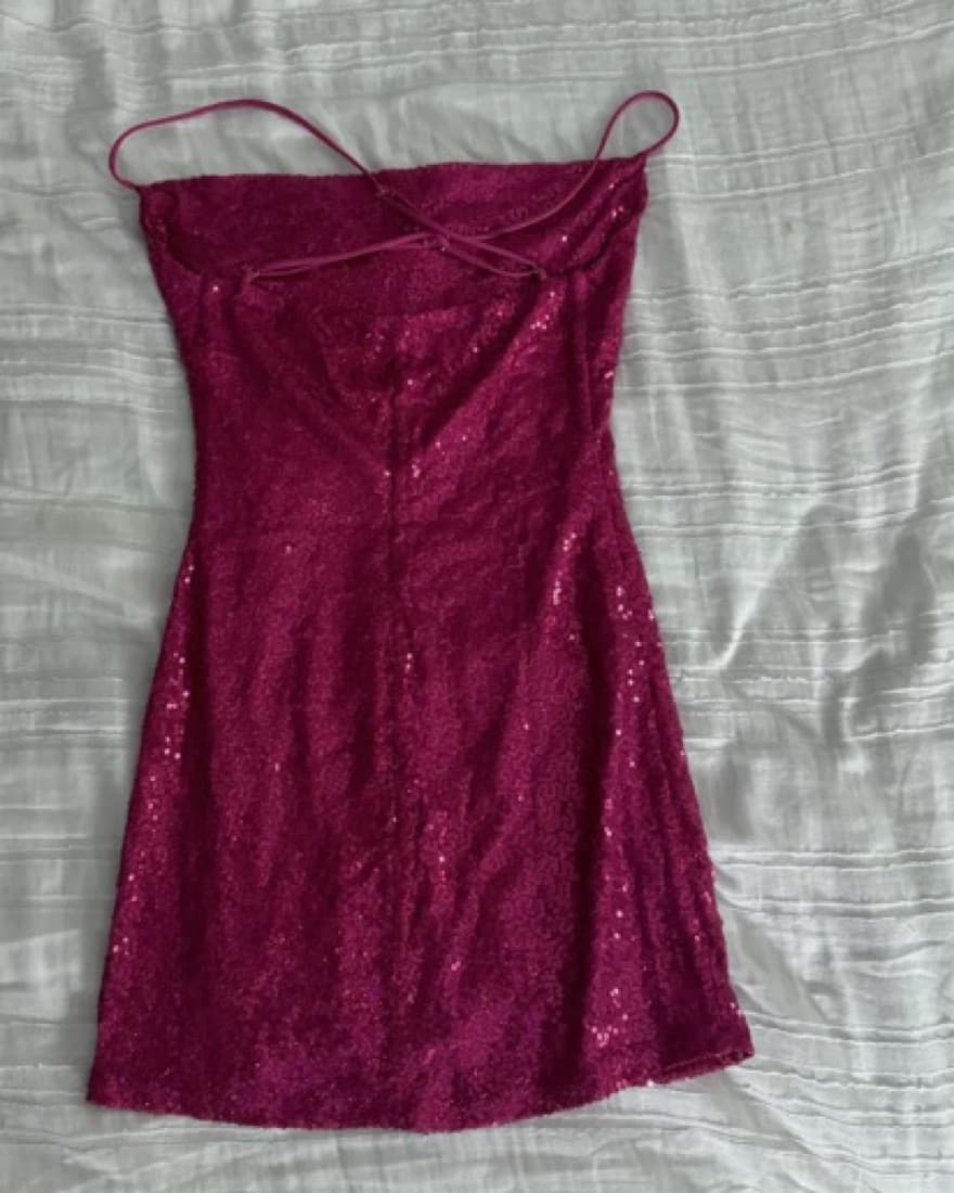 Lucy In The Sky Sequin Mini Dress - Image 4