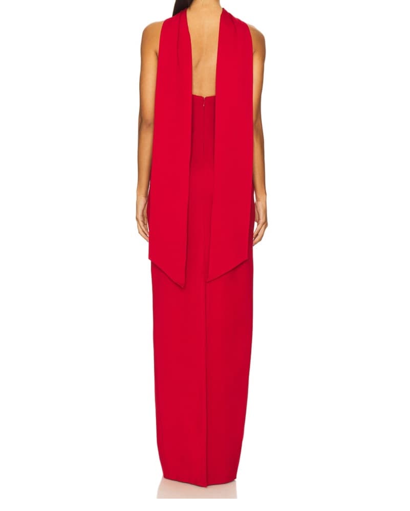 Red Revolve Formal Dress - Image 4