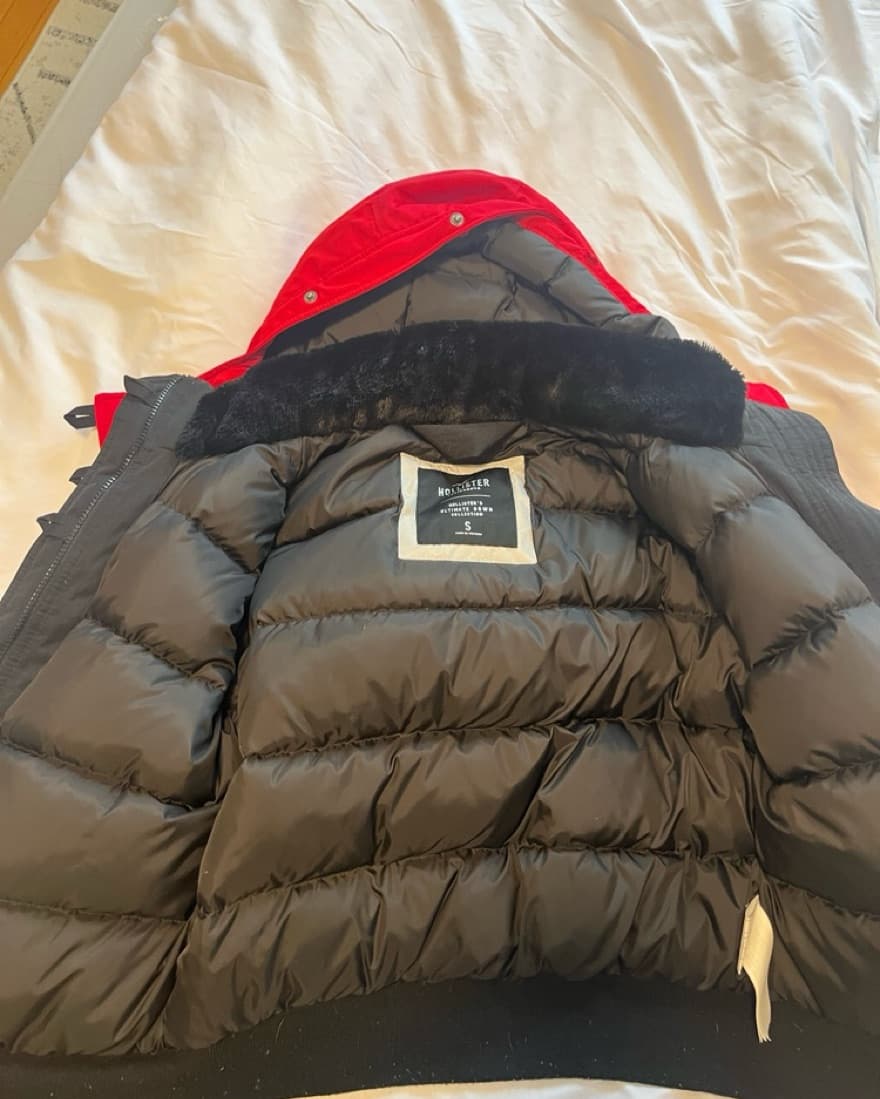 Hollister Red Jacket - Image 2