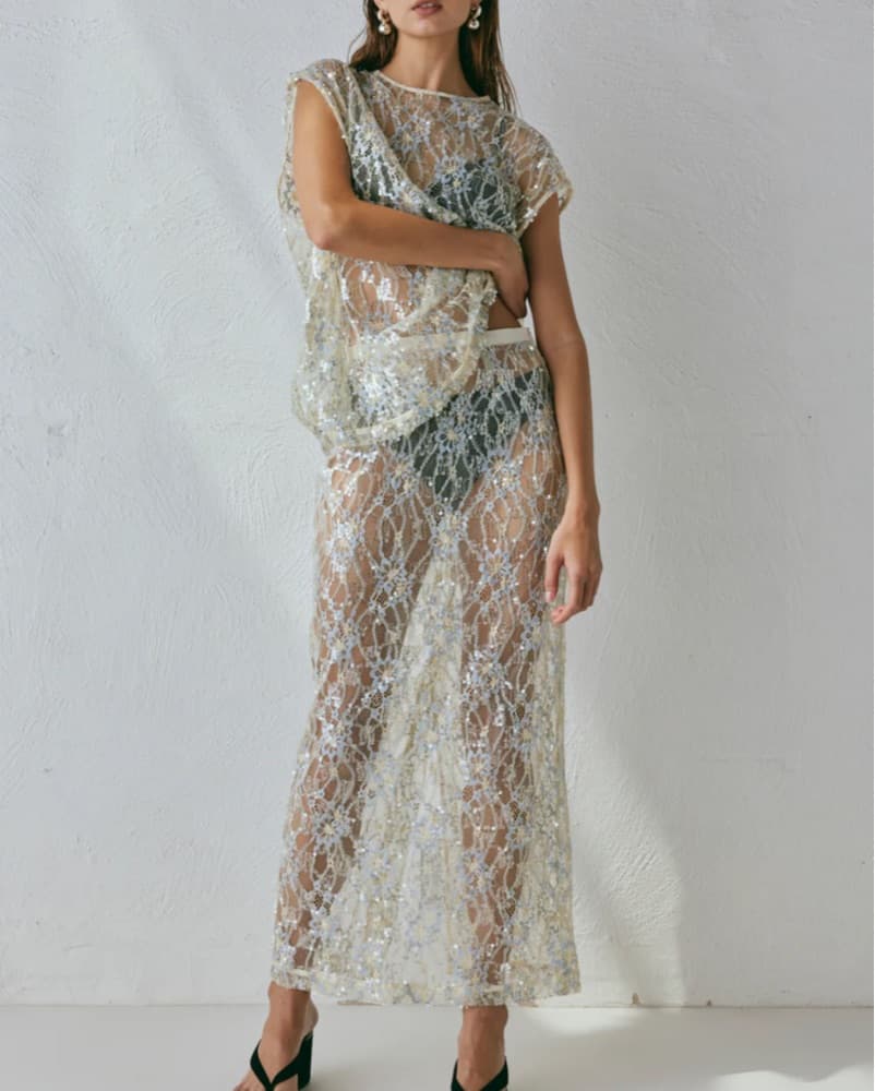 Vrg Girl Devyn Sequin Top Lace - Image 1