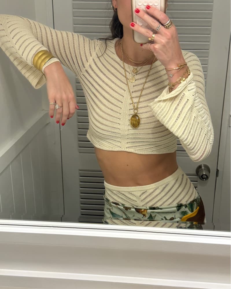 Devon Windsor Knit Top & Maxi Skirt Set - Image 5