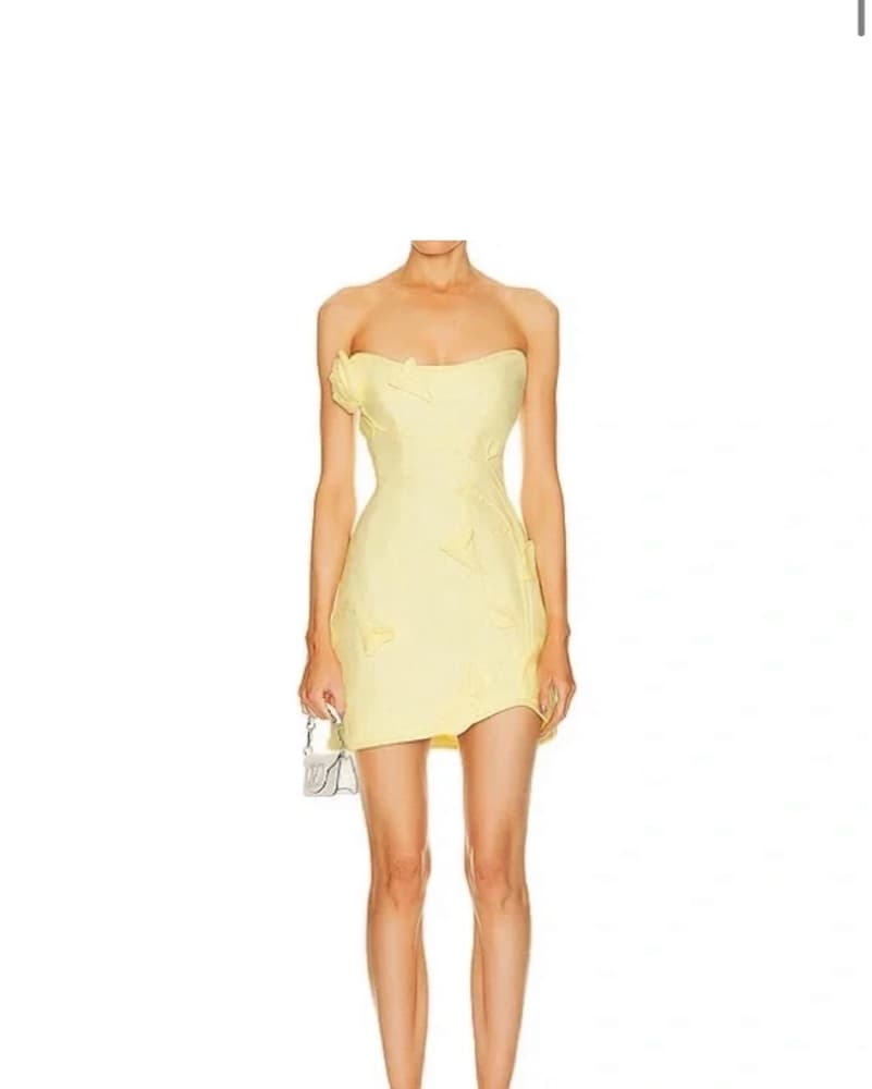 Zimmermann Yellow Minidress - Image 2
