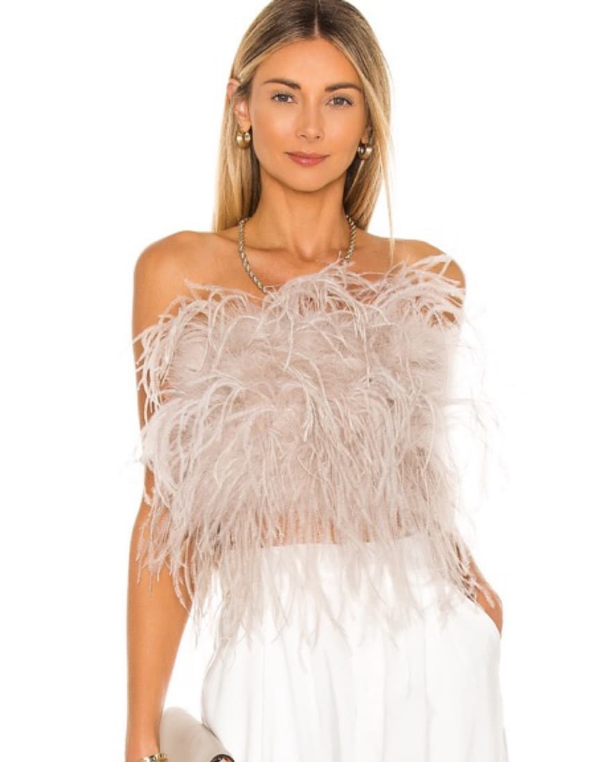 Lamarque Feather Top - Image 3