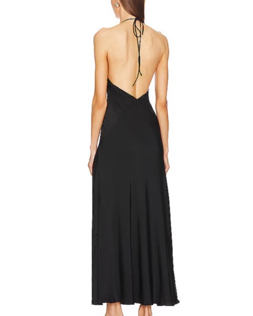 Bardot Halter Dress - Image 2