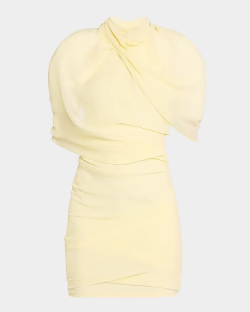 Jacquemus La Robe Castagna Mini Dress - Image 3