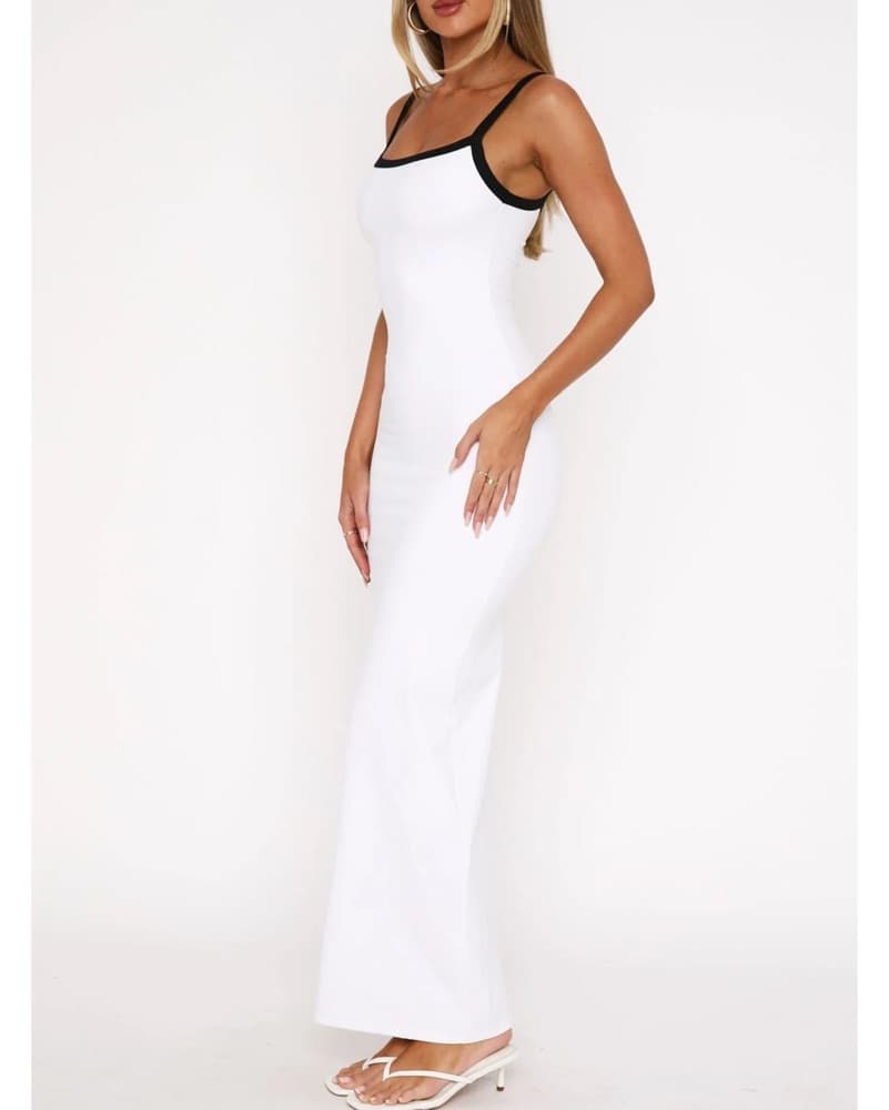 White Fox Just Stay Calm Maxi Dress - Image 3