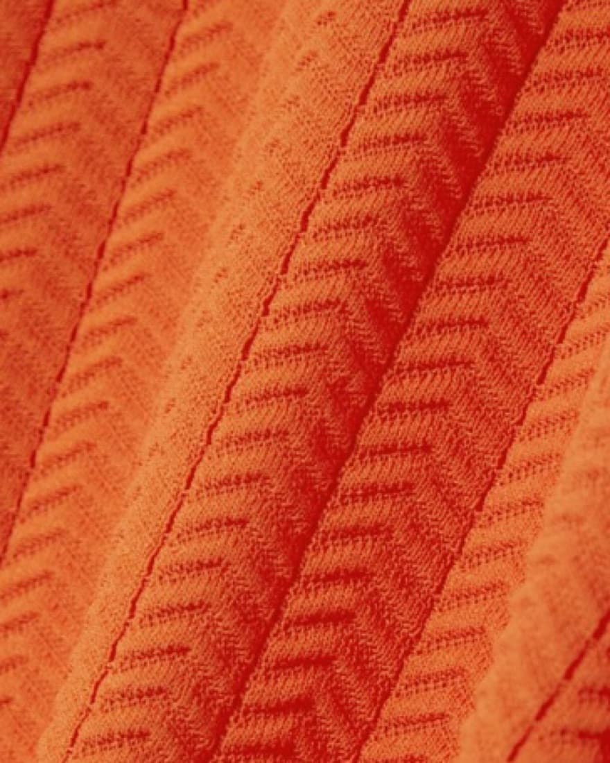 Solid & Striped Pumpkin Ribbed Dress - Image 4