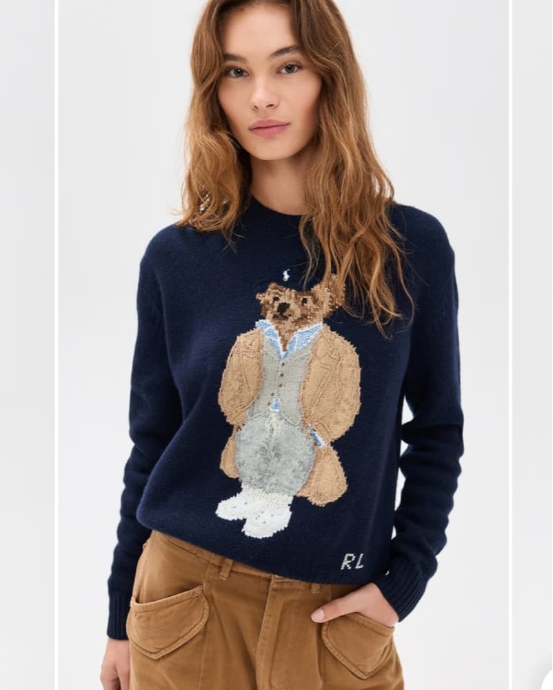 Ralph Lauren Teddy Bear Sweater - Image 2