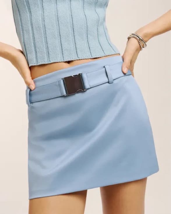 Reformation Carla Low Waist Miniskirt - Image 2