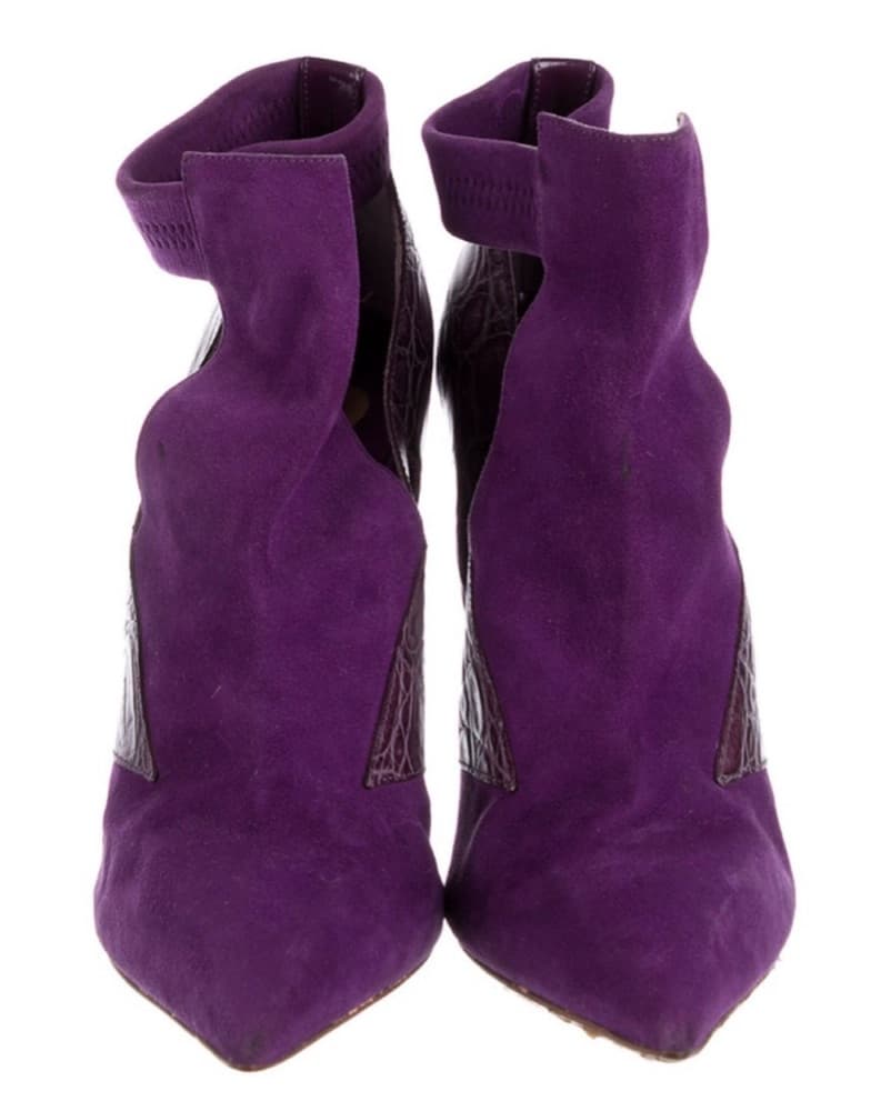 Purple Chloe Booties - Image 3