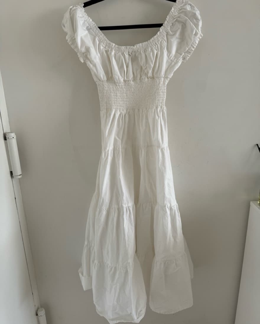 WeWoreWhat Puff Sleeve Midi Dress  - Image 4