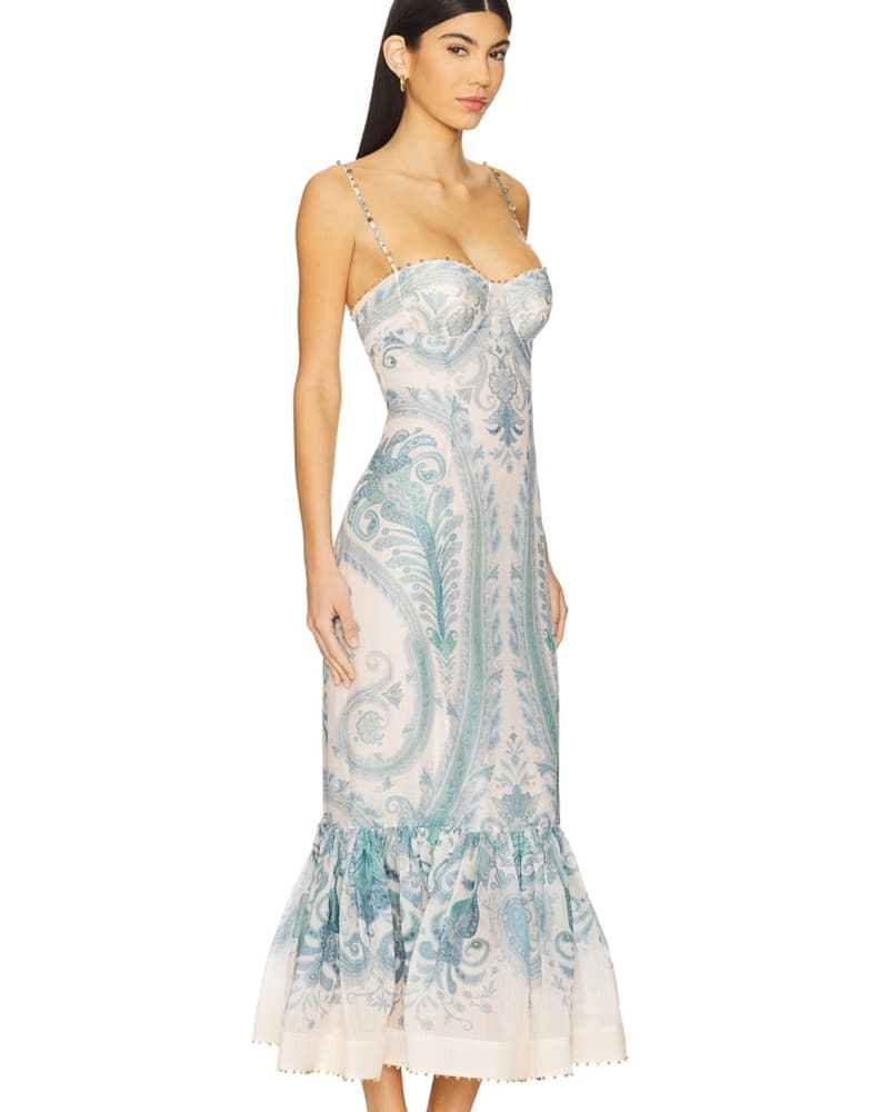 Zimmerman Floral Midi Dress - Image 1