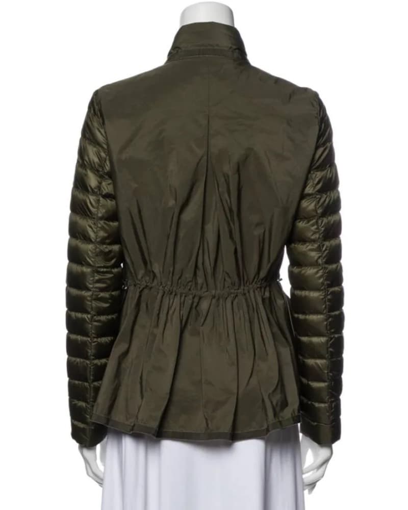 Moncler Grenouille Jacket in Olive Green - Image 3