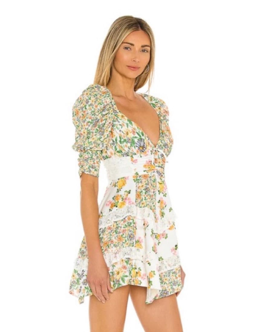 For Love and Lemons Rosalyn Mini Dress  - Image 3