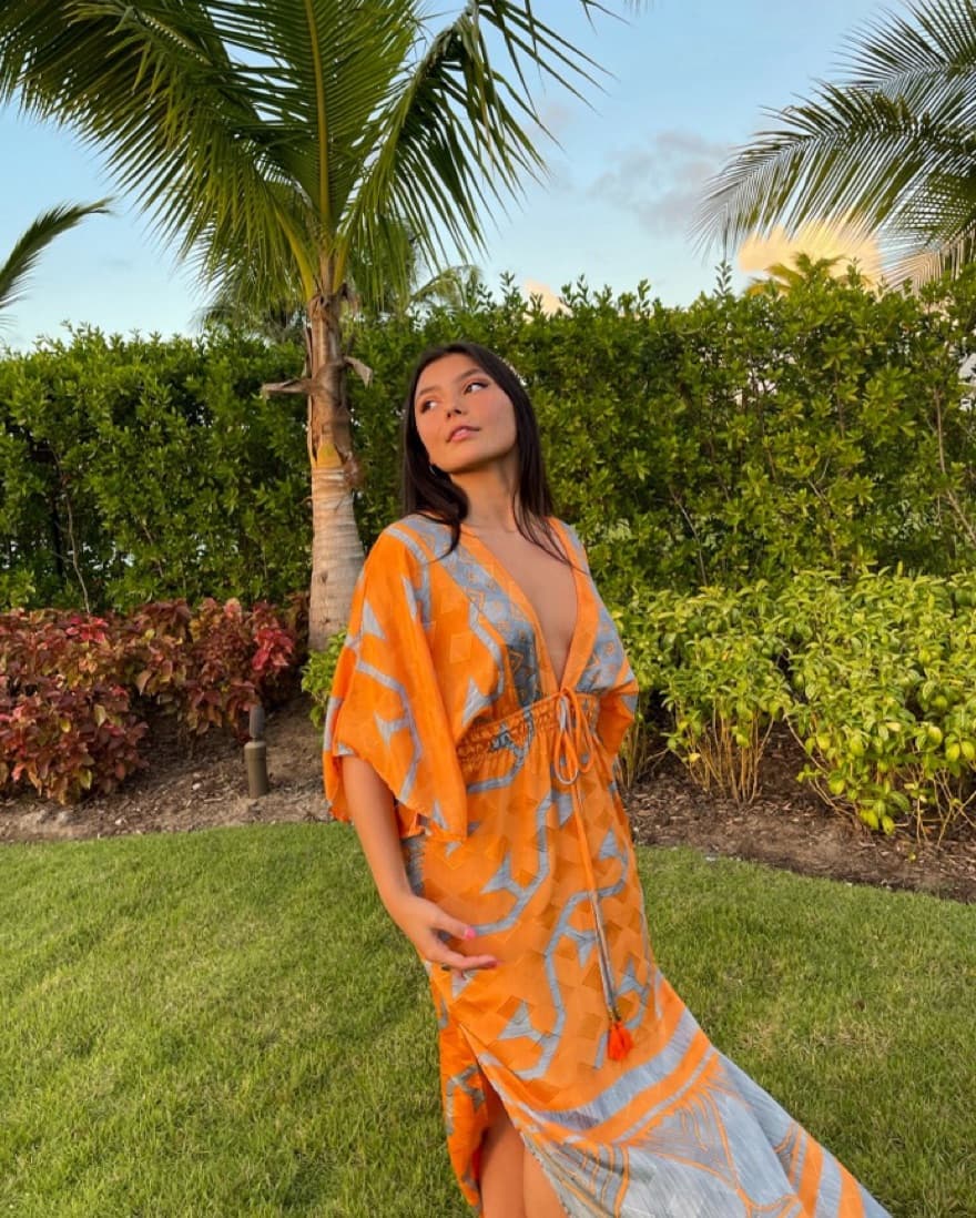 Orange Dress  - Image 1