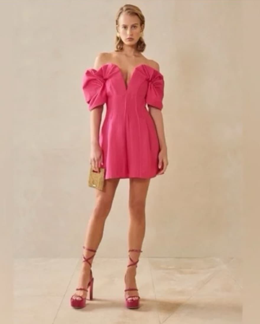 Asal Ruffled Off-Shoulder Dress - Image 2