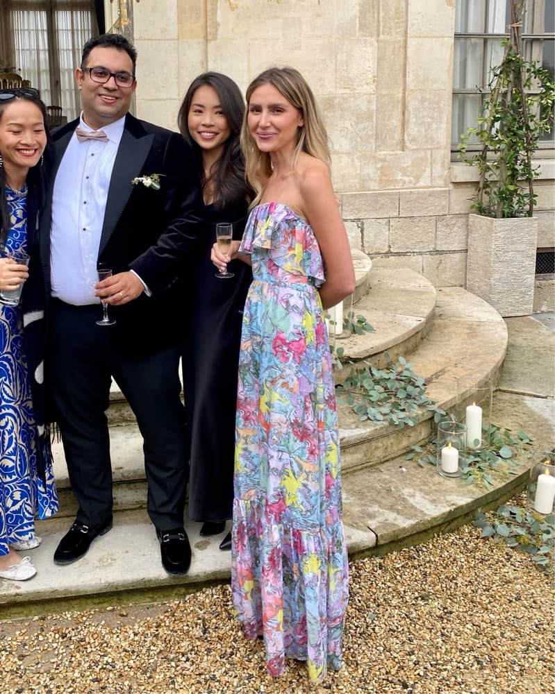 Alice + Olivia Vibrant Floral Maxi Dress - Image 1