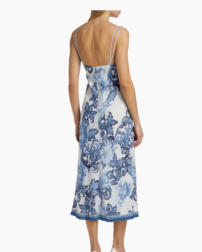 Alice + Olivis Floral Midi Dress - Image 3