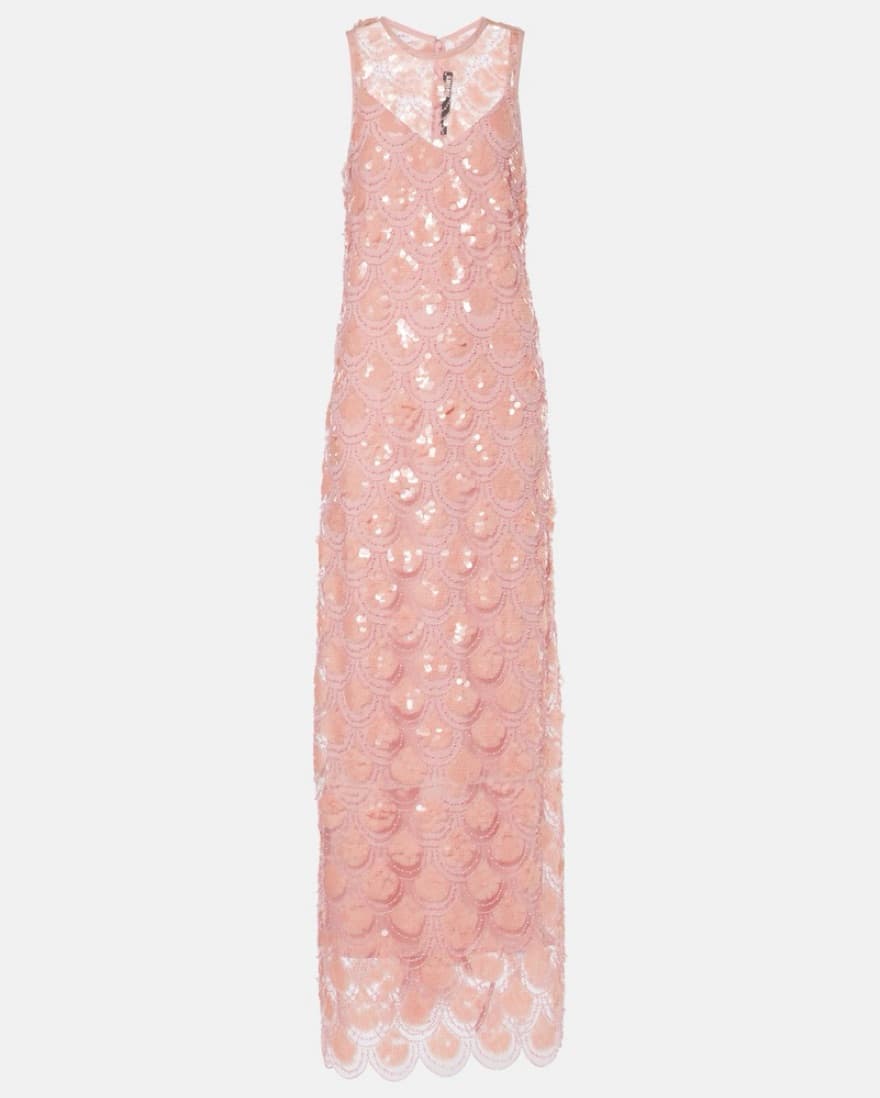 Rotate Sequin Maxi Dress - Image 4
