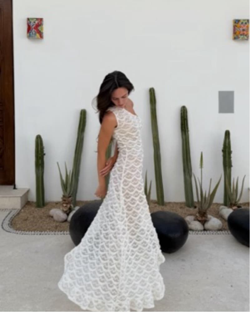 Lace Maxi Dress  - Image 5